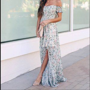 Narcissa Floral Smocked Maxi Dress